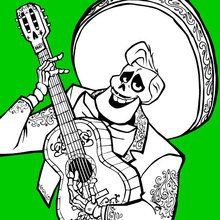 Coco coloring pages