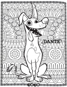 Coco free printable coloring pages