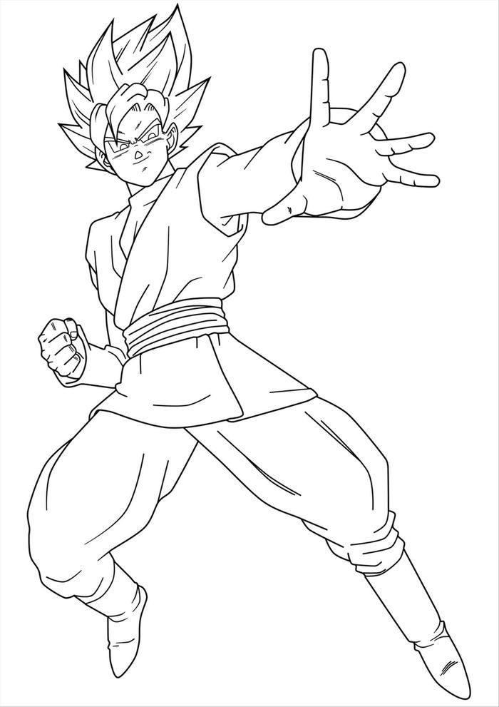 Dragon ball z goku coloring pages dibujo de goku pãginas para colorear dragon para dibujar