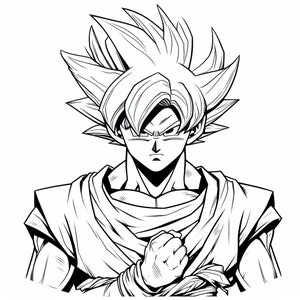 Colouring pages dragon ball