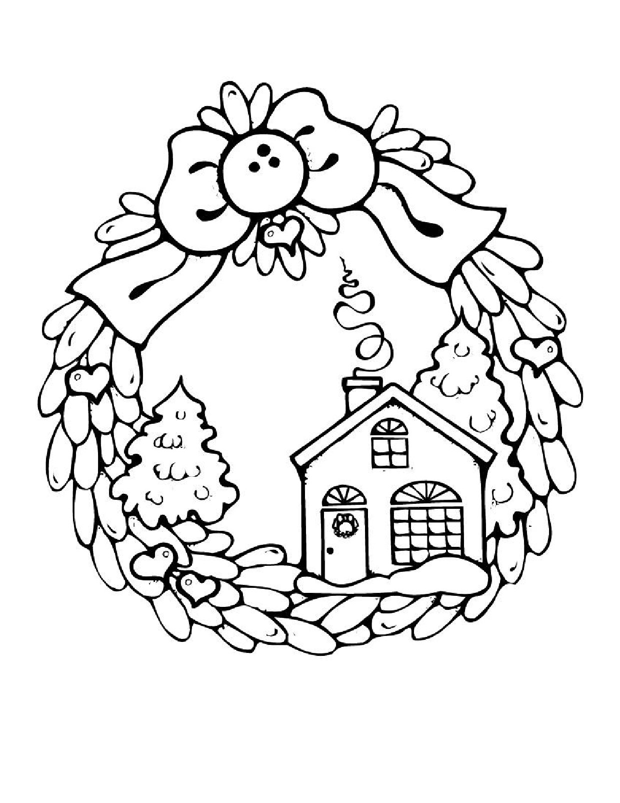 January coloring pages