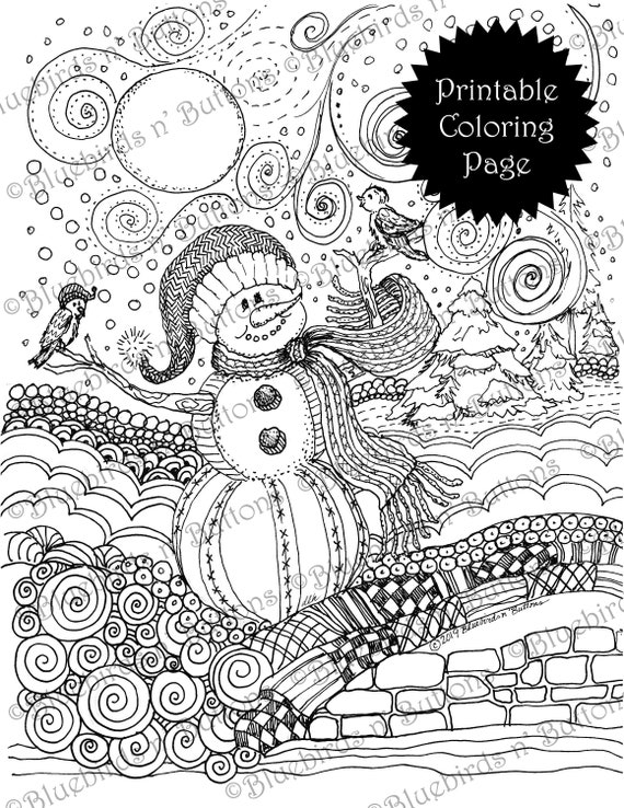 Pãgina para colorear pãgina para colorear imprimible enero para colorear snowman coloring page descargar pãgina para colorear para adultos kids coloring pages