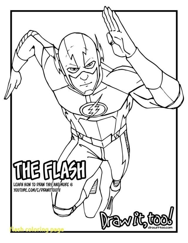 Colorful and exciting superhero coloring pag