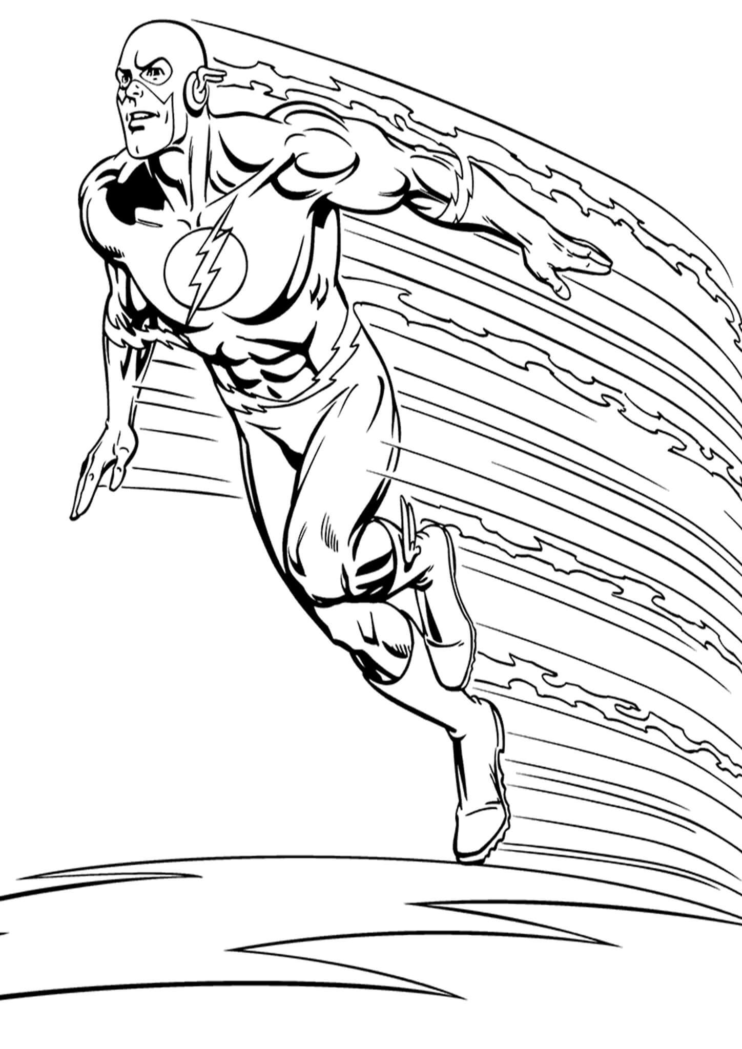 Free easy to print flash coloring pages superhero coloring pages coloring pages spiderman art sketch