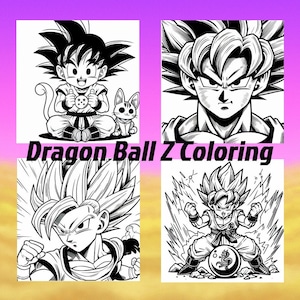 Colouring pages dragon ball