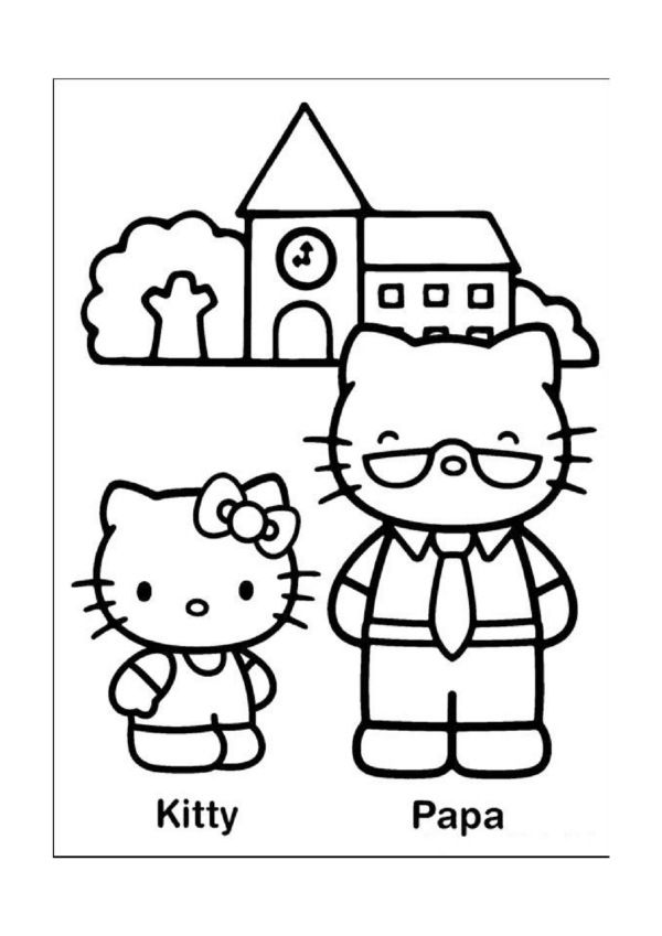 Pin en hello kitty dibujos para dibujar