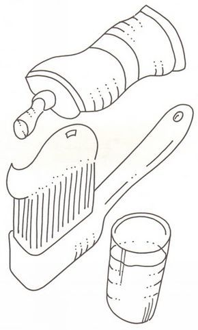 Aseo personal dibujos de higiene pãginas para colorear preescolar habitos de higiene salud dental