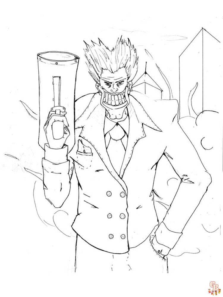 Top joker coloring pages free printable