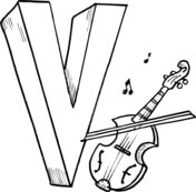 Letter v coloring pages free coloring pages