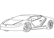 Lamborghini coloring pages free coloring pages