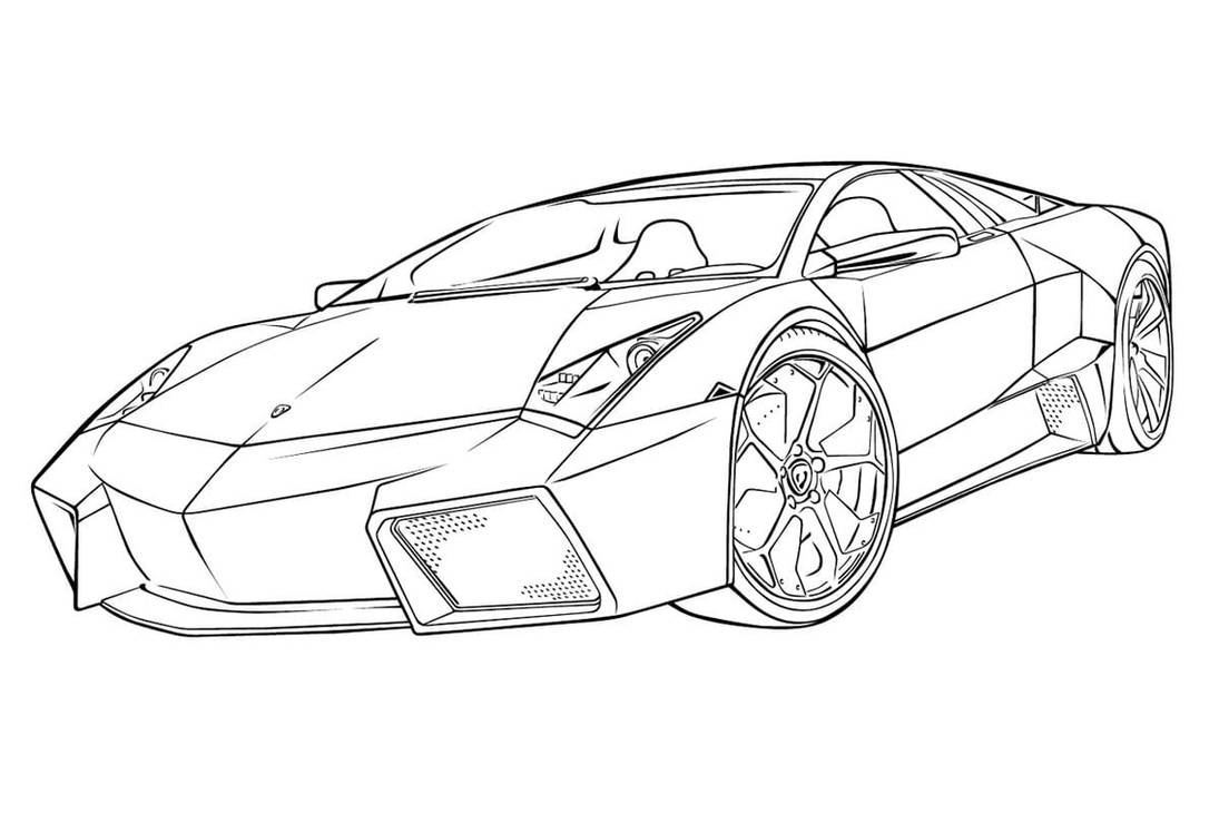 Lamborghini coloring pages by coloringpageswk on