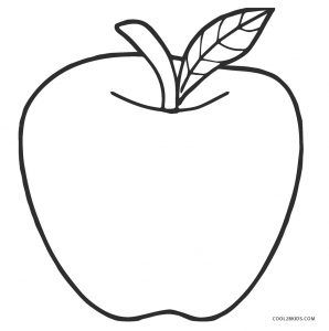 Free printable apple coloring pag for kids coolbkids apple coloring pag fruit coloring pag apple coloring