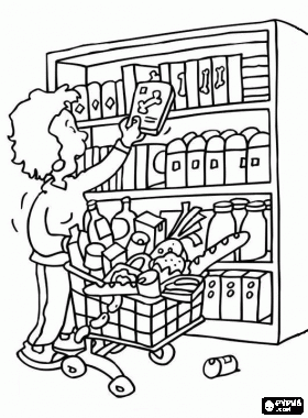 Hacer la pra ir al supermercado prar bear coloring pages coloring pages elementary lesson