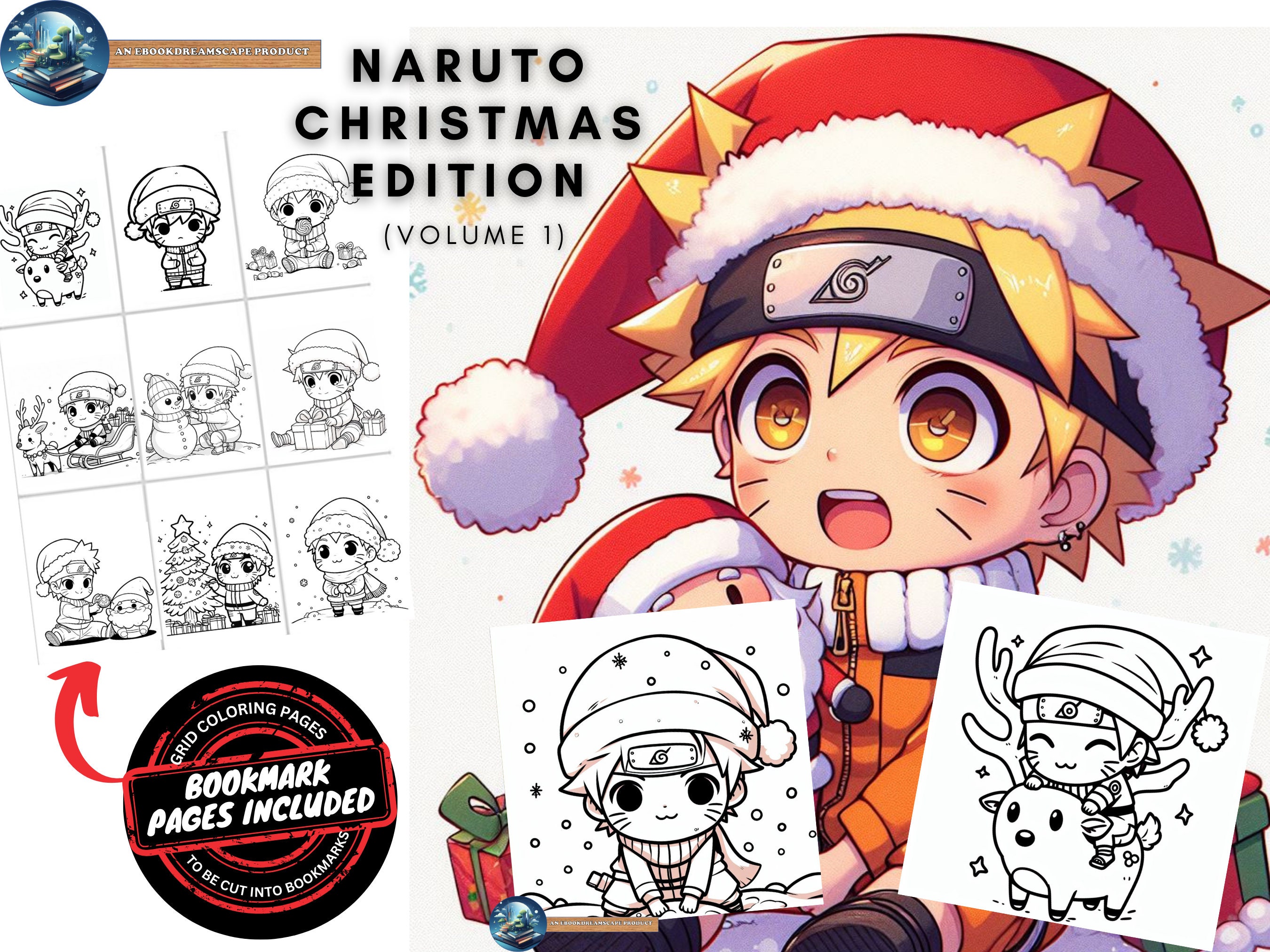 Naruto coloring book