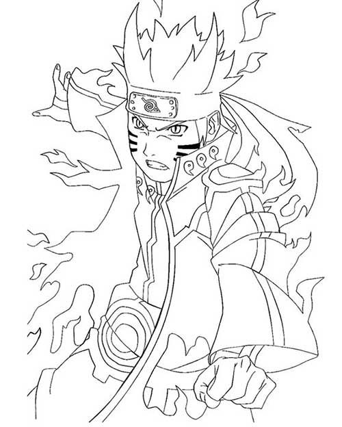 Denhos do anime naruto para imprimirpintar coloriage naruto coloriage manga coloriage