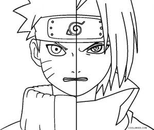 Dibujos de naruto para colorear