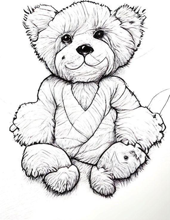 Dibujos para colorear de osos de peluche gran paquete de imãgenes para imprimir y colorear fãcil descarga y conservaciãn