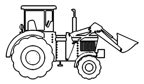 Ðï tractor with loader