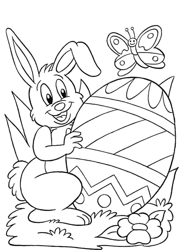 Dibujo para colorear de pascua pascua para colorear dibujos de pascua pãginas para colorear de pascua