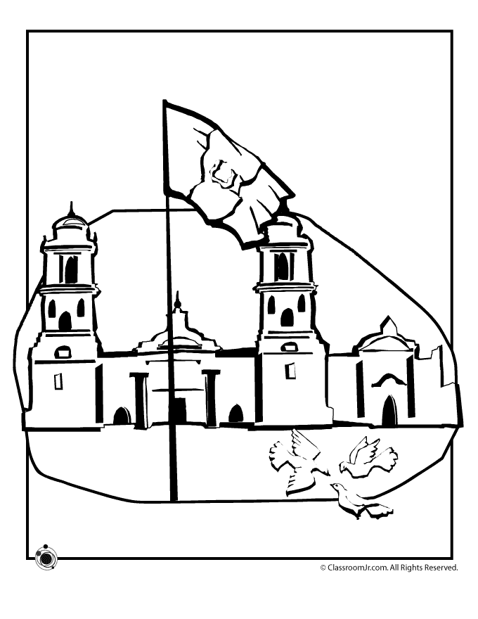 Mexican independence day coloring pages printable for free download