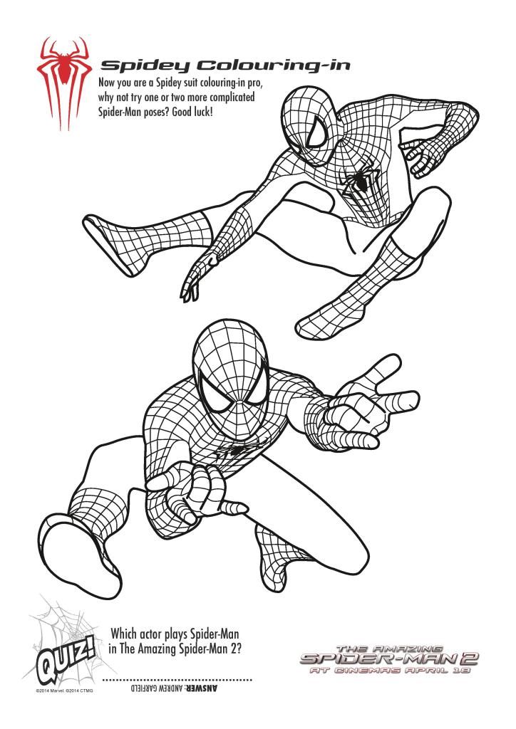 Free printable spiderman colouring pag and activity sheets spiderman coloring spider coloring page free coloring pag