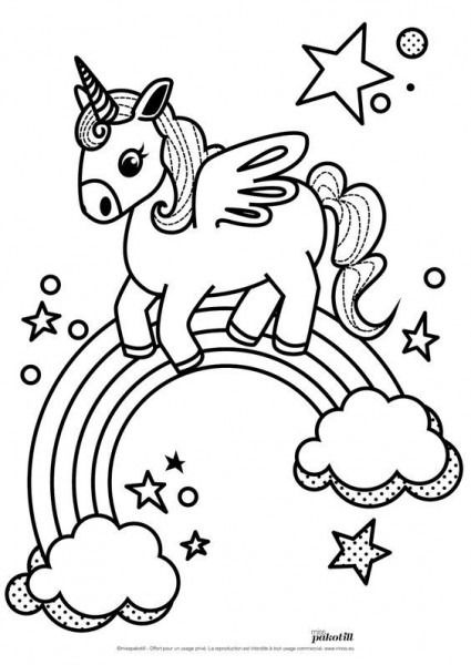 Dibujos para colorear de unicornios para imprimir licorne ã colorier licorne coloriage coloriage licorne ã imprimer