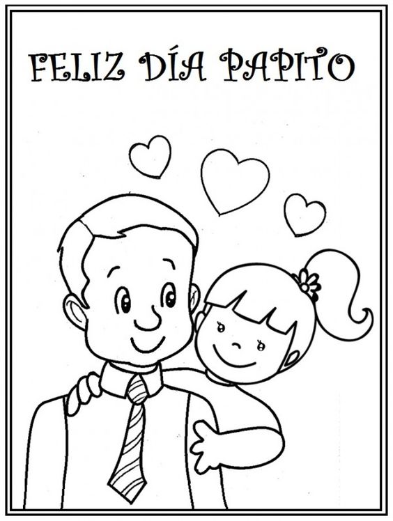 Dãa del padre tarjetas y dibujos para felicitar y enviar por whatsapp