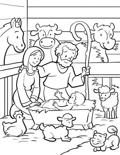 Free printable nativity coloring pag for kids denho de prepio denho de natal denhos bãblicos para colorir