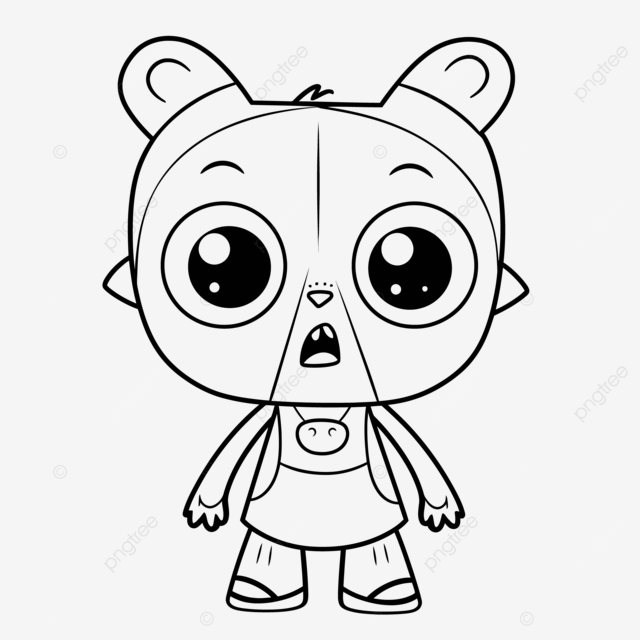 Dibujo de dibujos para colorear the little tyk baby bear by elvy sketch drawing vector png dibujos dibujo de oso dibujo bebe dibujo de ala png y vector para dcargar gratis