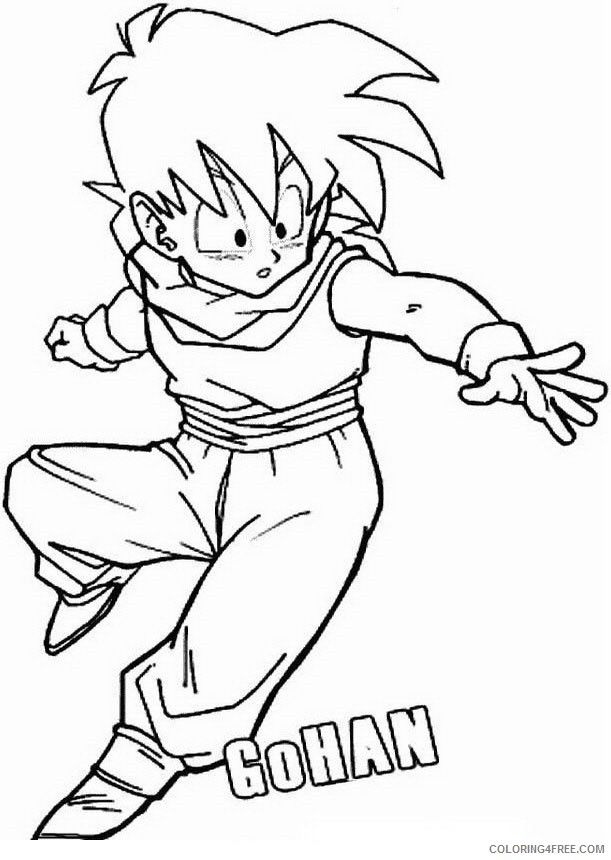 Dragon ball z coloring pages printable coloringfree