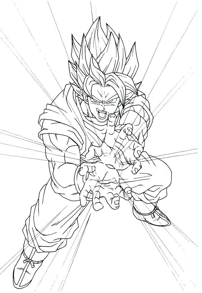 Coloring pag of goku super saiyan god fighting dragon coloring page dragon ball artwork dragon ball image