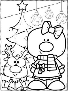 Dibujos de navidad para colorear pãginas para colorear de navidad dibujos de navidad faciles ãrbol de navidad para colorear