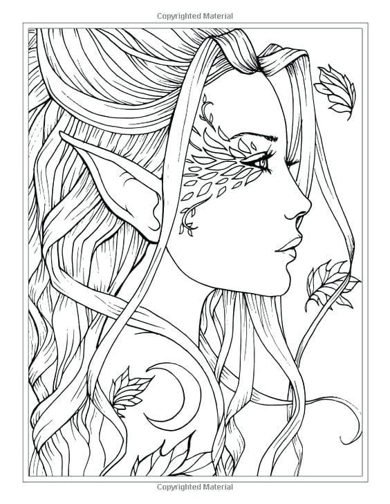 Dibujos para colorear para adultos todos los temas posibles imprimir gratis fairy coloring pages people coloring pages adult coloring pages