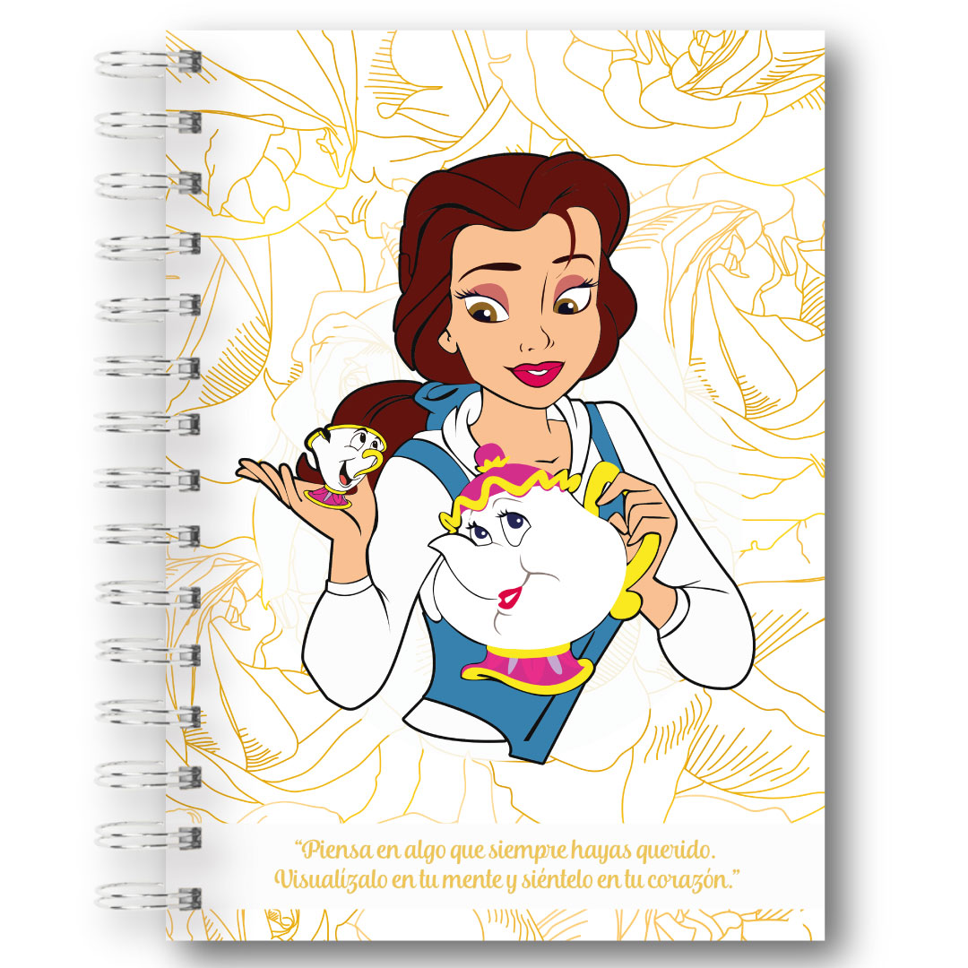 Cuaderno de princesas disney