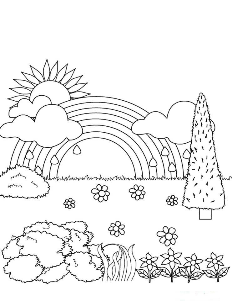 Dibujos para colorear arcoiris unicorn coloring pages coloring pages nature coloring pictures for kids