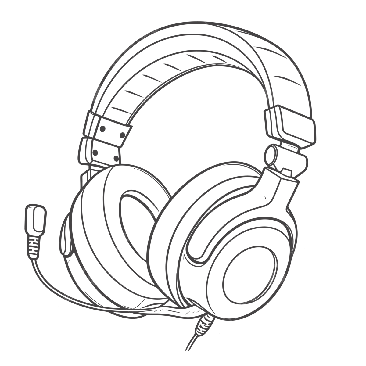 Dibujo de auricular para juegos imprimibl pãgina colorear imprimible boceto vector png dibujos dibujo telefonico dibujo de ala dibujo de auricular png y vector para dcargar gratis