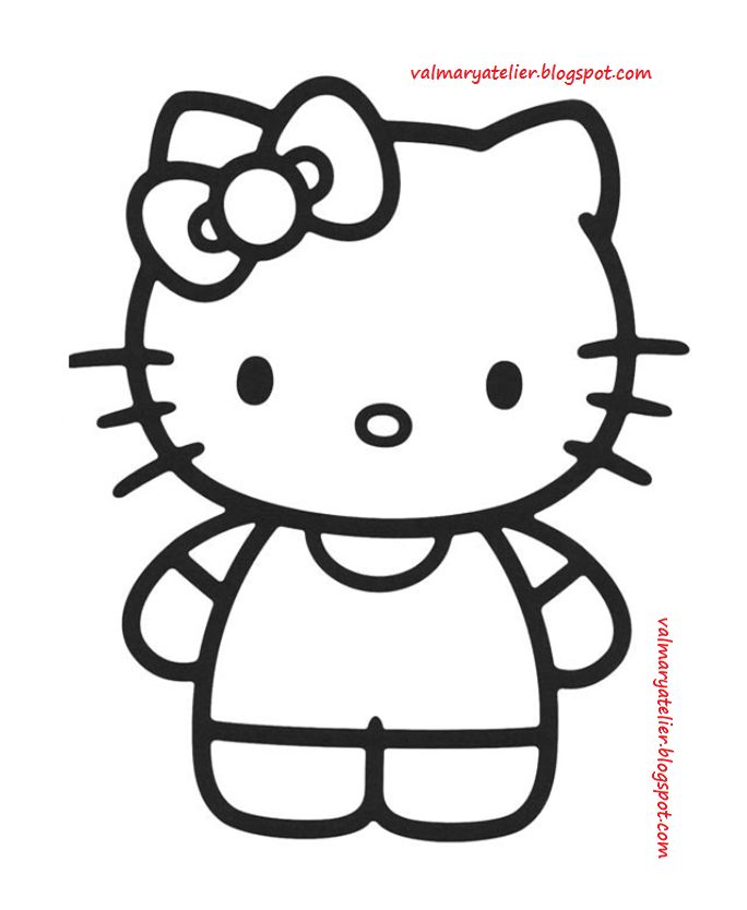 Hello kitty para colorear dibujos de hello kitty hello kitty