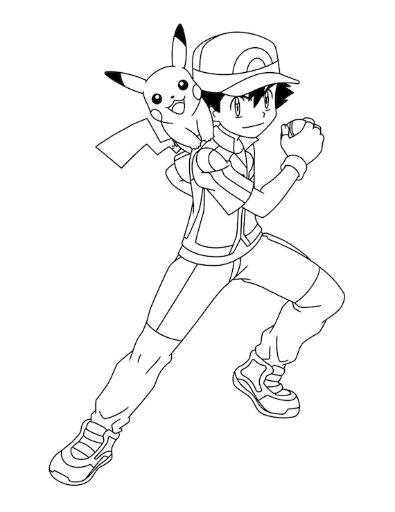 Pokemon coloring pages