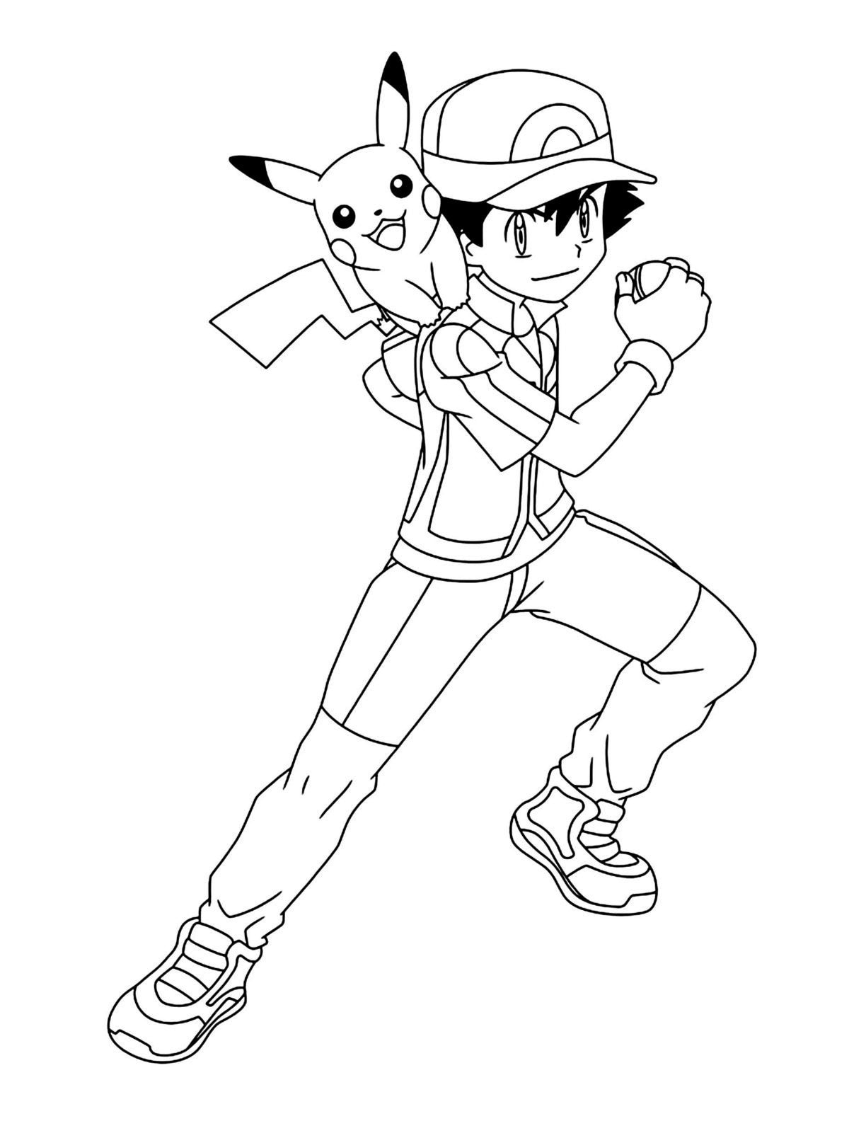 Pokemon coloring pages