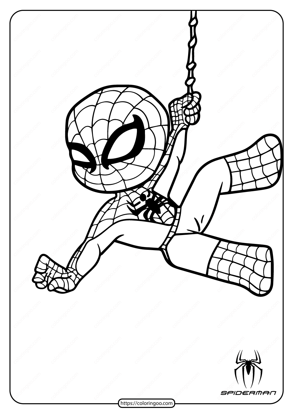 Cute spiderman coloring pages for kids avengers coloring pages spiderman coloring ctoon coloring pages