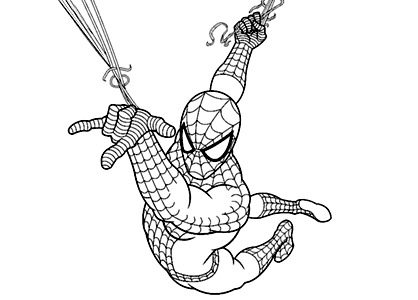 Dibujos para colorear de spiderman dibujos de el hombre araãa para imprimir y pintar