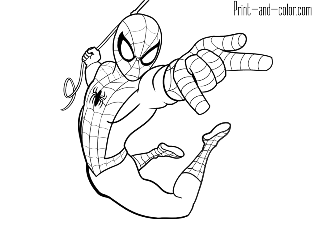 Spider man coloring pages print and color spiderman coloring coloring pages to print coloring pages