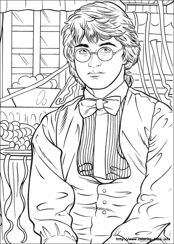 Harry potter coloring page dibujos de harry potter temãtica de harry potter arte de harry potter