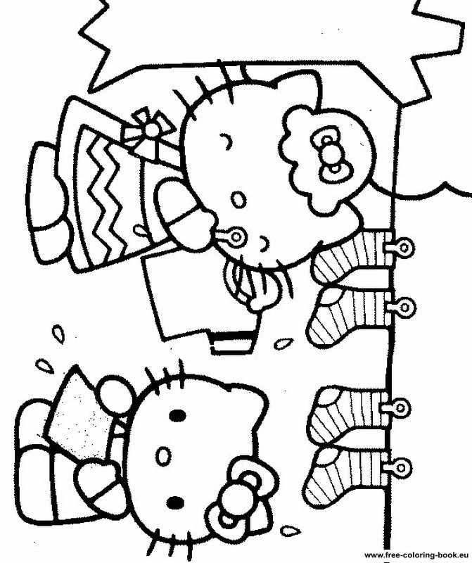 Coloring pages hello kitty