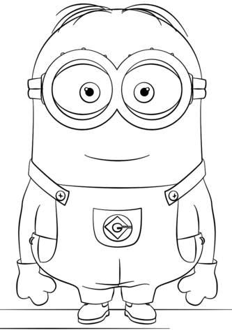 Minion dave coloring page free printable coloring pages minion coloring pages minions coloring pages minion printables