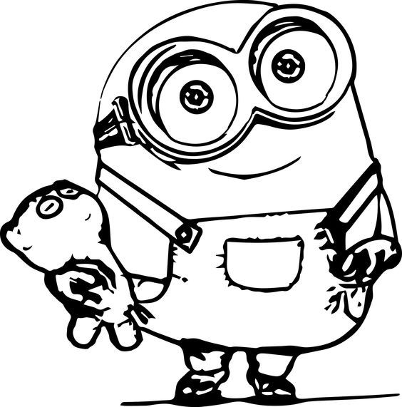 Minions coloring pages