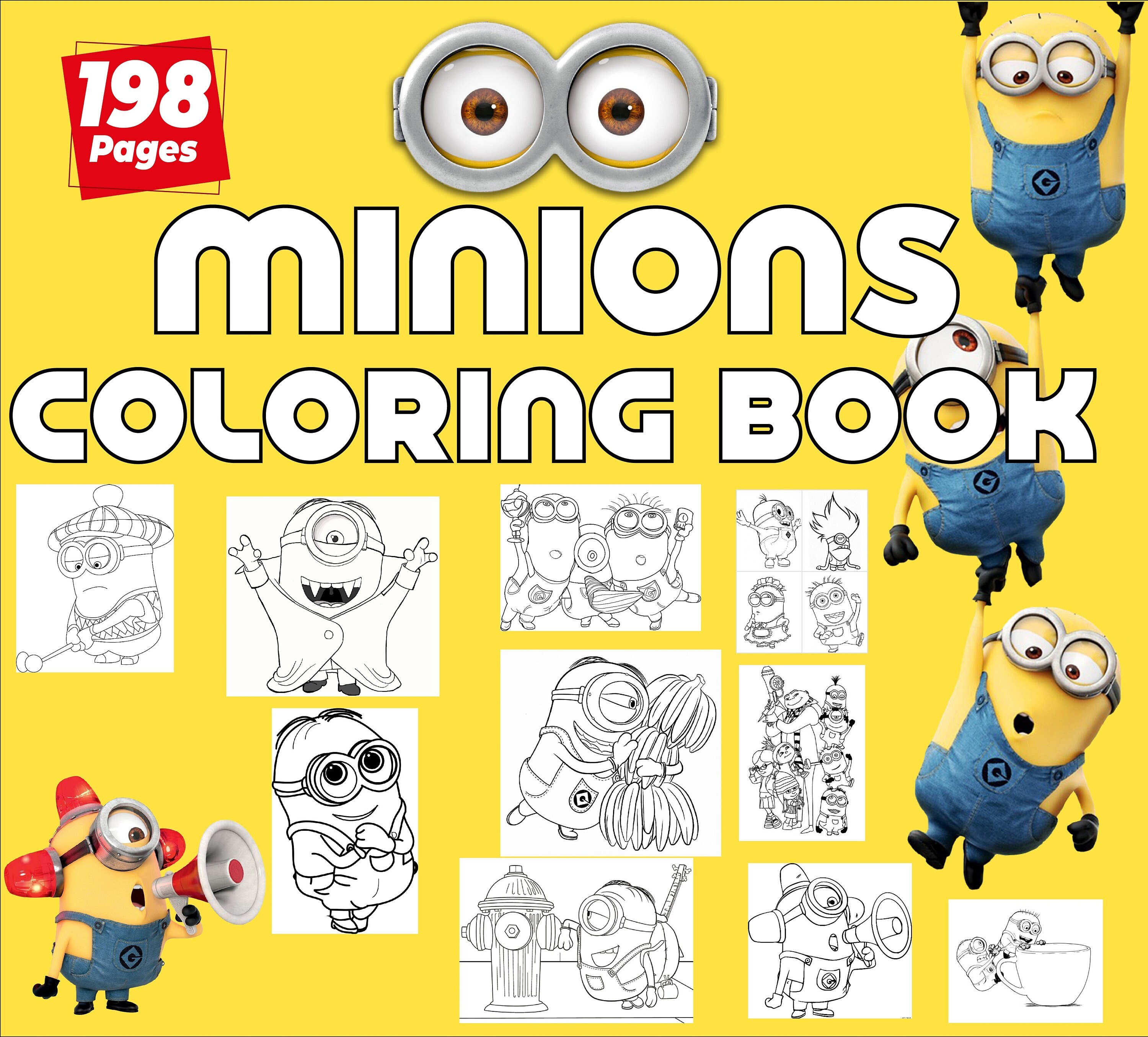 Minions coloring pages