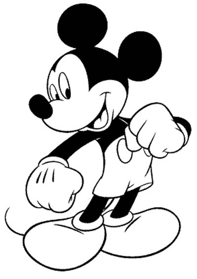 Mickey mouse coloring pages