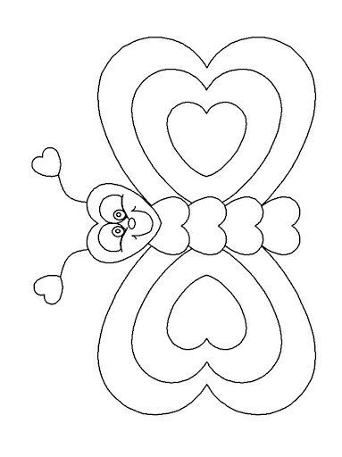 Manualidades con mis hijas animales de corazones para san valentin valentine coloring pages valentines day coloring page printable valentines coloring pages