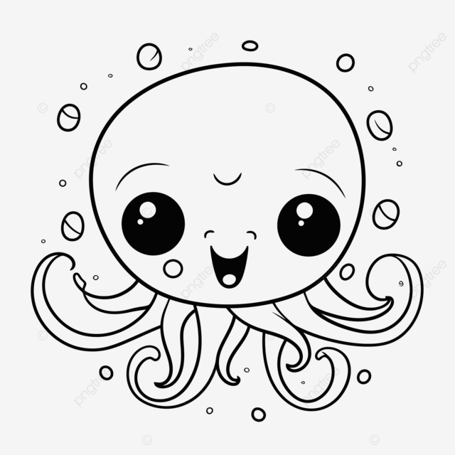 Dibujo de tatuaj pulpo en blanco y negro para lindas pãginas colorear imprimibl boceto vector png dibujos dibujo de pulpo dibujo del tatuaje dibujo de ala png y vector para dcargar gratis